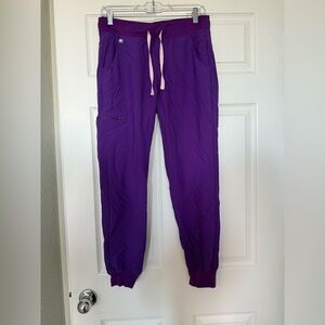 FIGS purple joggers size S 💜